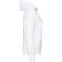 fruit of the loom Ladies classic hooded sweat white