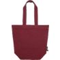 Neutral Panama Tote Bag W. Zip bordeaux