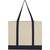 SG Accessories - Bags Canvas Shopping Bag natural/navy