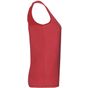 fruit of the loom Performance Vest Lady-Fit rouge