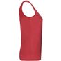 fruit of the loom Performance Vest Lady-Fit rouge