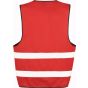 Result Core enhanced visibility vest red
