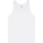 Bella Unisex jersey tank white