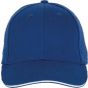 K-up Casquette Baseball avec sandwich - 6 panneaux royal_blue/white