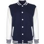 fdm Junior Varsity Jacket navy/white