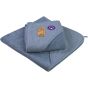 A&R Serviette à capuche pour bébé PRINT-Me® Jeans blue