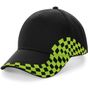 Beechfield Casquette Grand Prix black/lime_green