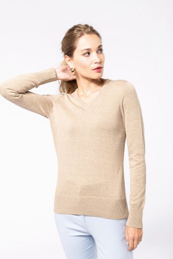 Image produit Pull col V femme
