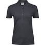 Tee Jays Ladies Luxury Stretch Polo dark_grey