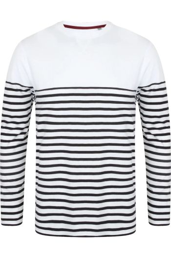 Image produit Long sleeved Breton striped T