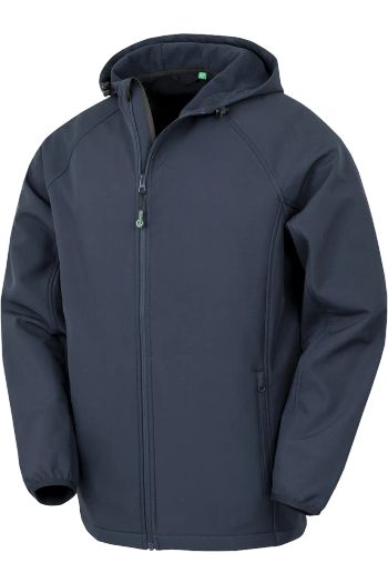 Image produit Recycled 3-Layer Printable Hooded Softshell