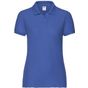 fruit of the loom 65/35 Polo Lady-Fit bleu_royal