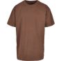 Build Your Brand Heavy Oversize Tee bark