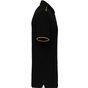 WK Designed To Work Polo Day To Day contrasté manches courtes homme black/yellow