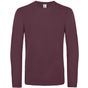 B&C Collection #E190 LSL burgundy