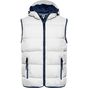 James&Nicholson Men´s Maritime Vest white/navy