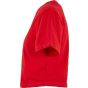 Build Your Brand Ladies Cropped Tee City red