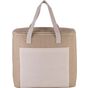 Kimood Sac isotherme en jute - grand modèle natural