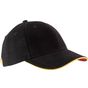 K-up Orlando - Casquette 6 panneaux black/yellow/red