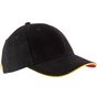 k-up Orlando - Casquette 6 panneaux black/yellow/red