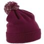 Beechfield Bonnet Snowstar® burgundy/off_white