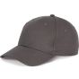 K-up Casquette en coton et polyester recyclés K-loop tracking-  6 panneaux dark_grey