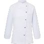 karlowsky Ladies' chef jacket Larissa white