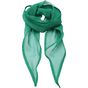 Premier Foulard en mousseline colours collection pour femme emerald