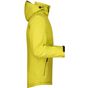 James&Nicholson Men's Wintersport Softshell yellow