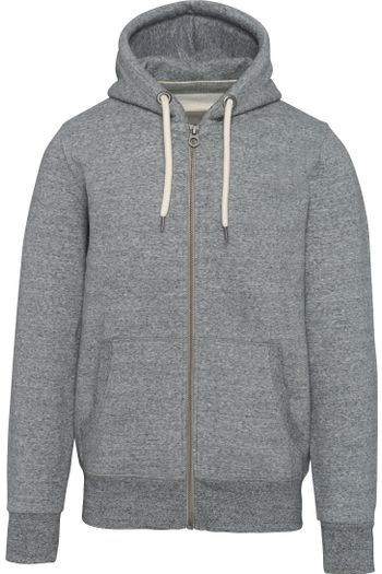 Image produit Sweat-shirt vintage zippé à capuche homme