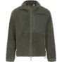 Front Row Recycled sherpa fleece dark_olive