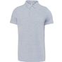 WK Designed To Work Polo col boutons pression manches courtes homme oxford_grey