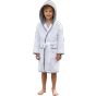 A&R Peignoir Boyzz&Girlzz® White / Anthracite grey