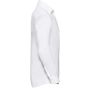 Russell Chemise Oxford cintrée manches longues homme white
