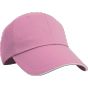 Result Herringbone Cap pink/white
