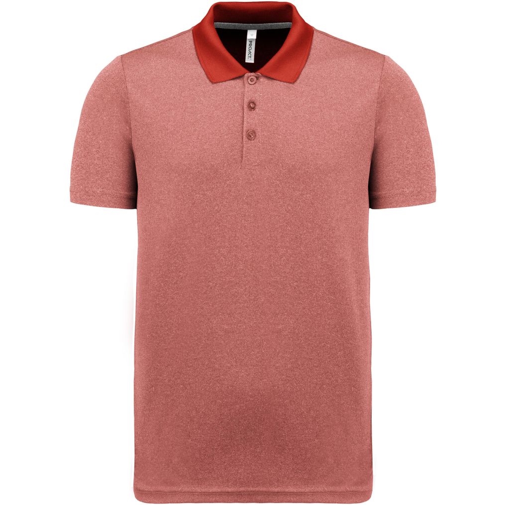 Polo chiné manches courtes adulte ProAct