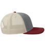 Atlantis Casquette style trucker SONIC grey_melange/cardinal/beige