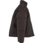Build Your Brand Oversized Puffer Jacket black