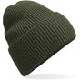 Beechfield Bonnet à revers sur-dimensionné olive_green