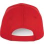 K-up Casquette en coton et polyester recyclés K-loop tracking - 6 panneaux red