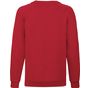 fruit of the loom Classic Raglan Sweat Kids rouge