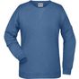 James&Nicholson Ladies´ Sweat light_denim_melange