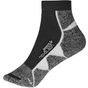 James&Nicholson Sport Sneaker Socks black/white