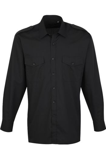 Image produit Chemise pilote à manches longues pour homme