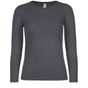 B&C Collection #E150 LSL /Women gris foncé