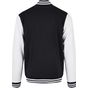 Build Your Brand Basic Basic College Jacket black/white