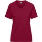 James&Nicholson Ladies´ Bio Workwear T-Shirt wine