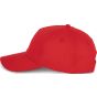 K-up Casquette en coton et polyester recyclés K-loop tracking - 5 panneaux red