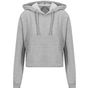 AWDis Just Hoods Womens cropped Hoodie heather_grey