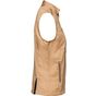 WK Designed To Work Gilet Day To Day femme camel/black